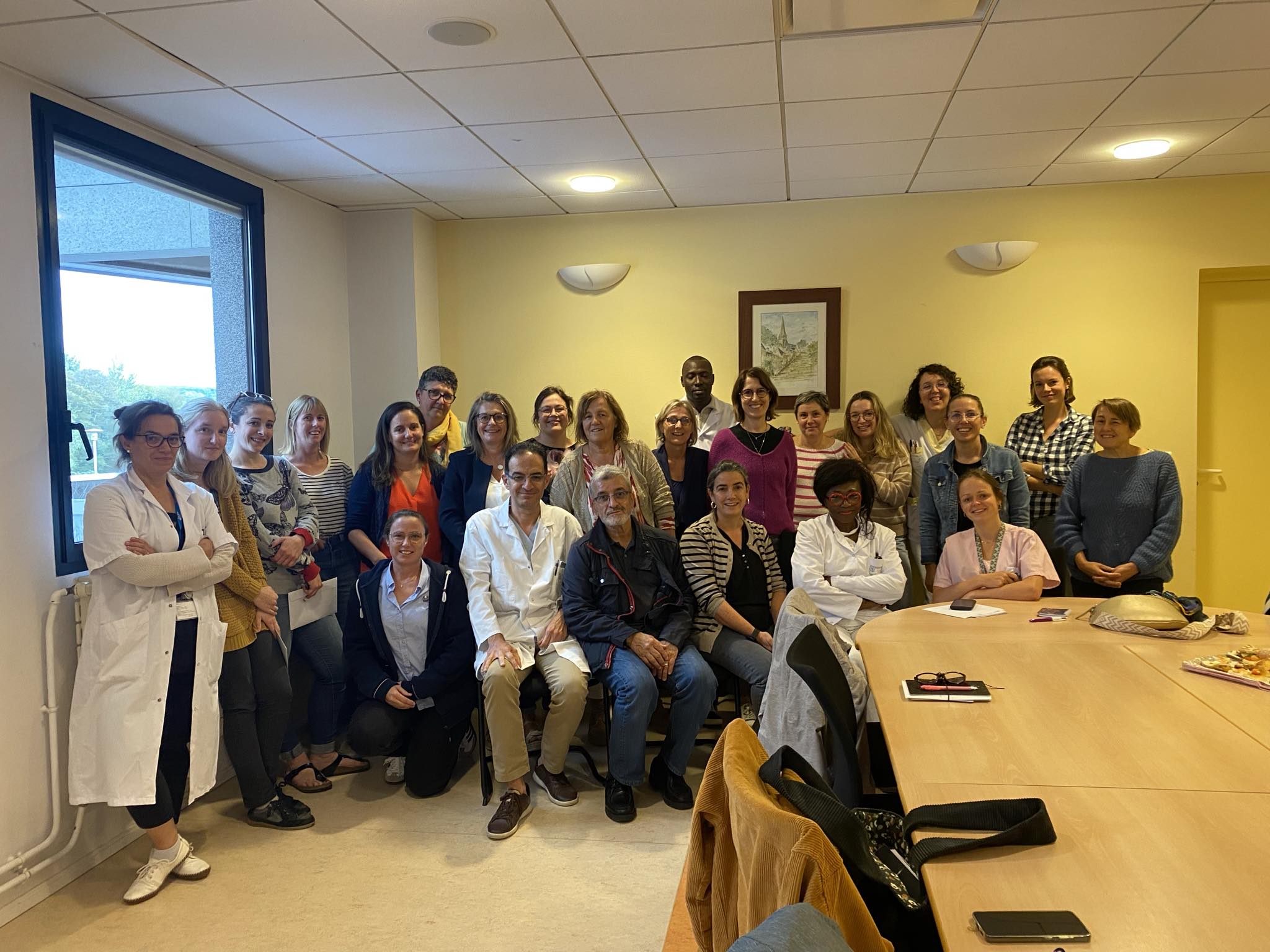 Une rencontre ville-hôpital médecins gynécologues et sages-femmes au CHLN Lannion