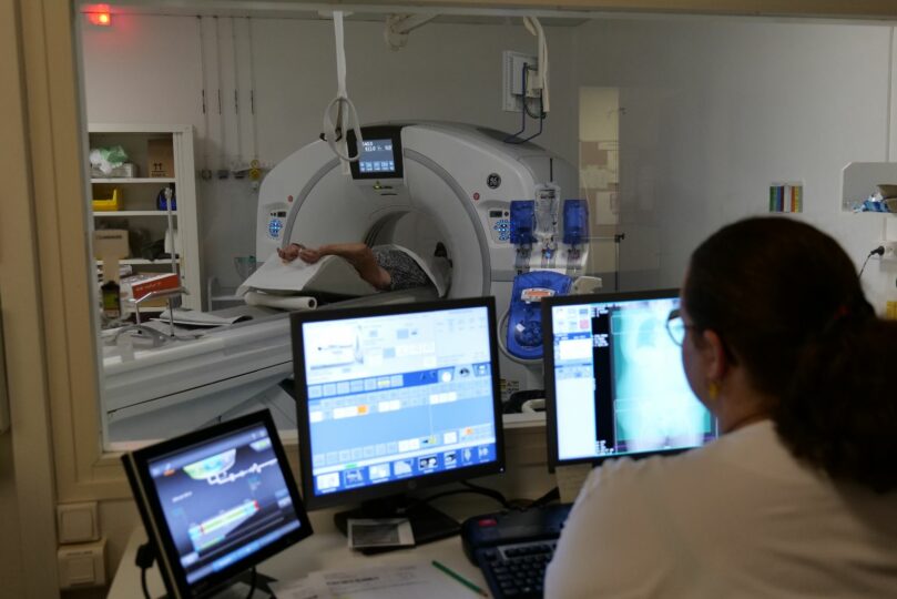 Le scanner fait partie du plateau technique de l'imagerie médicale de Guingamp
